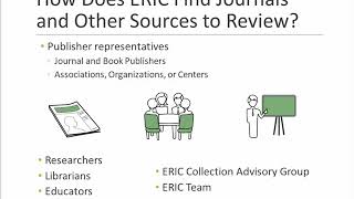 The ERIC Source Review and Selection Process