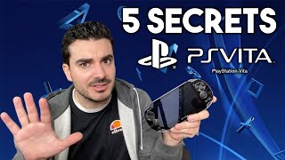 5 SECRETS CACHÉS sur la PS VITA !