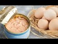 Do you have eggs and canned tuna at home? Easy recipe!