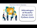 NumPy Arrays vs. Python Lists: Unlocking the Power of Data Science