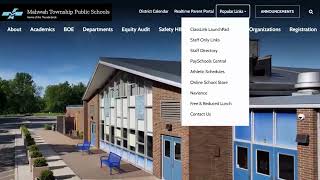 Mahwah Township Public Schools - New Website