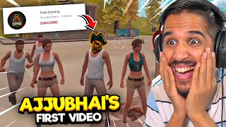 AmitBhai Reaction On Total Gaming First Video