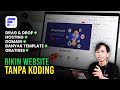 Cukup Drag & Drop !! Cara Membuat Website dengan Gampang TANPA KODING - FigCube