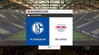 FC Schalke 04 vs RB Leipzig (24/01/2023) Bundesliga FIFA 23