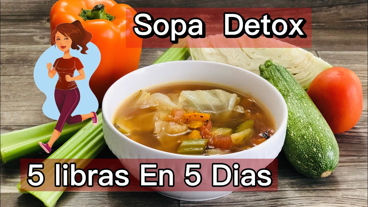 SOPA PARA BAJAR DE PESO QUEMA GRASA - YouTube