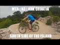 MTB Krk island Croatia | XC track | Baska | south side of the island | 4k