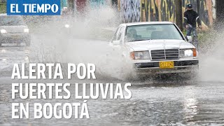 Alerta por lluvias con bastante intensidad en Bogotá
