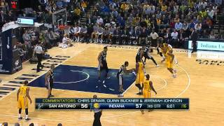 San Antonio Spurs vs Indiana Pacers  | Full Highlights |  February 9, 2015   NBA Season 2014 15