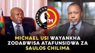 Michael Usi - Wayankha zodabwisa atafunsidwa za Saulos Chilima