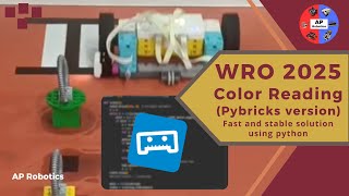 FAST AND STABLE Color Reading Algorithm using Pybricks Coding | AP Robotics
