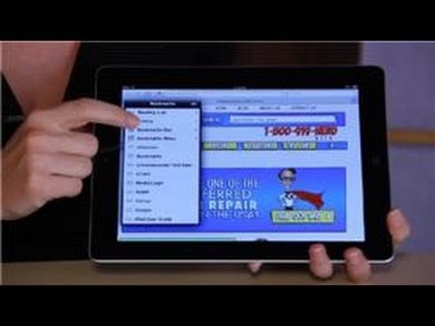 iPad Tips : How to Delete a Bookmark From an iPad's Bookmark Bar iPad Tips : How to Delete a Bookmark From an iPad's Bookmark Bar