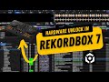 rekordbox 7 hardware unlock & opening for the first time