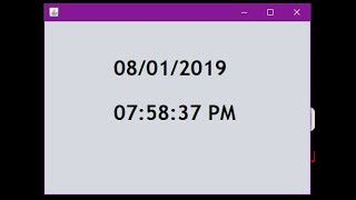 Create a CLOCK in Java: NetBeans | Java Tutorial#4 | CodeX ARBX 2019