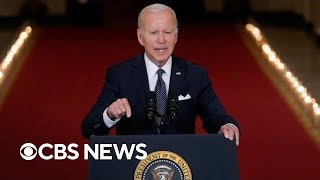 Biden delivers address on gun violence following deadly mass shootings | full video
