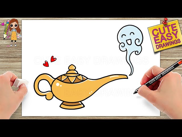 Disney Aladdin Lamp Drawing