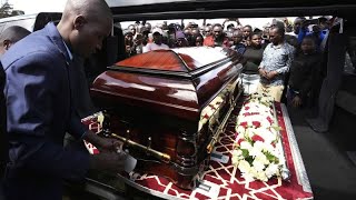 Kenyans pay tribute to Kelvin Kiptum as his casket heads home for burial