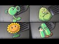 Plants Vs Zombies Pancake Art - Peashooter, Sunflower, Squash, Bruce Bamboo