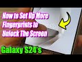 Galaxy S24/S24 Ultra Unlock with Fingerprint: Easy Setup Guide