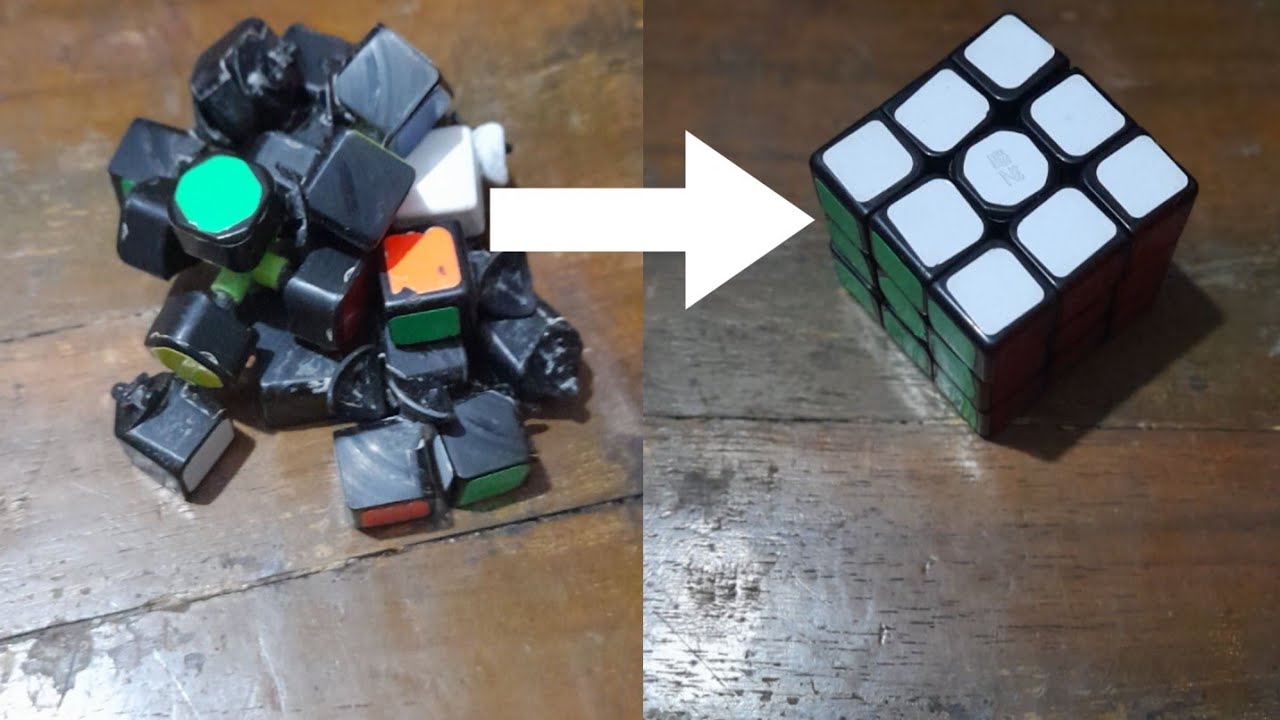 How To Assemble 3by3 Rubik S Cube Youtube