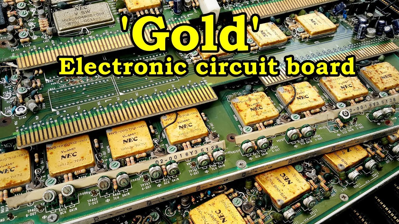 Outstanding Info About How To Recover Gold From Circuit Boards Placemost