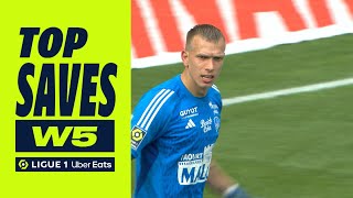 Best goalkeeper saves : Week 5 - Ligue 1 Uber Eats / 2023-2024