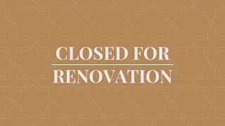 Closed for Renovation Video Template (Editable)