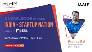 Equalifi Knowledge Series | India - Startup Nation