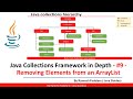 Collection Framework in Java - #9 - Removing Elements from an ArrayList
