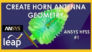 Create Horn Antenna Geometry|ANSYS HFSS #1