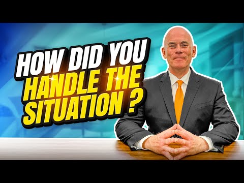 What do you do in a difficult situation?