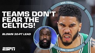 TEAMS DON'T FEAR BOSTON 🗣️ - Big Perk reacts to the Celtics blowing 30-PT lead vs. Hawks | NBA Today