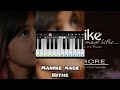 Manike Mage Hithe Piano Tutorial | Yohani and Satheeshan | MZ Shorts