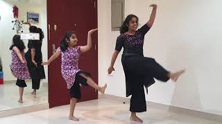 Kannodu kanvadellam | Dance Choreography | Mom and Daughter