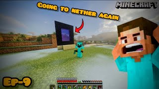 Return to Nether for Blaze Rod | Minecraft Ep-9