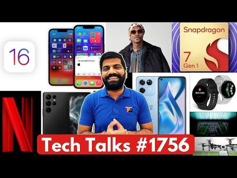 Tech Talks #1756 - iOS 16, LG 360 Deg Foldable, Snoop Dogg Twitter, Snapdragon 7 Gen 1, AirTel Tech
