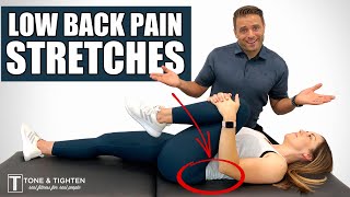 TEN Best Stretches For Lower Back Pain And Stiffness