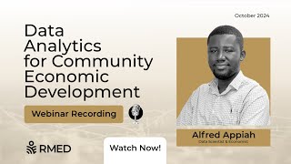 Data Analytics for Community Economic Development