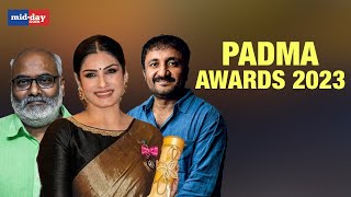 Padma Awards 2023  Raveena Tandon, MM Keeravani, Anand Kumar, And Others Received Awards