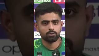 Captaincy par sawal ka jawab |speech of babar azam after losing the match | #cricket #pakisgan #info