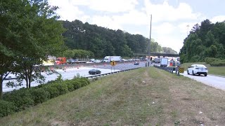 Businesses feel the impact of the I-285 weekend closure