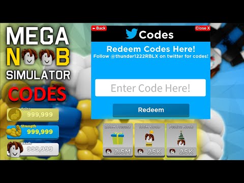 Mega Noob Simulator Codes! Try Now!