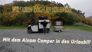 Mit meinem 45kmh Camper 150km bis zum Edersee!