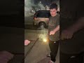 Sparklers Magic Trick! 😱🧨 #shorts #newyear #2023