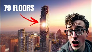 THE TALLEST BUILDING in BANGKOK *AFRAID OF HEIGHTS*  - Thailand Vlog #5