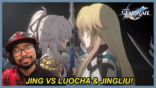 Jing Yuan Versus Jingliu & Luocha Cutscene Reaction! | Honkai Star Rail 1.3 Story Quest