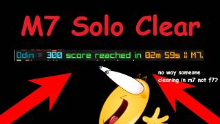 My first sub 3 minute M7 solo clear