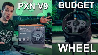PXN V9 Racing Wheel Set Review - Best Budget Gaming Racing Wheel 2022 ?!