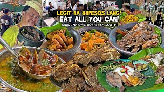 88Pesos Lang ang "EAT ALL YOU CAN" Kay ATENG Sumasayaw! 12 ang PAGKAING BUKID sa UNLI BUFFET na to!