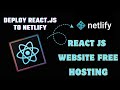 🚀Deploy React Application using Netlify | Deploy manually using build folder |  Free Hosting | 2023