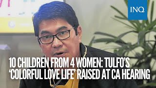 10 children from 4 women: Tulfo’s ‘colorful love life’ raised at CA hearing